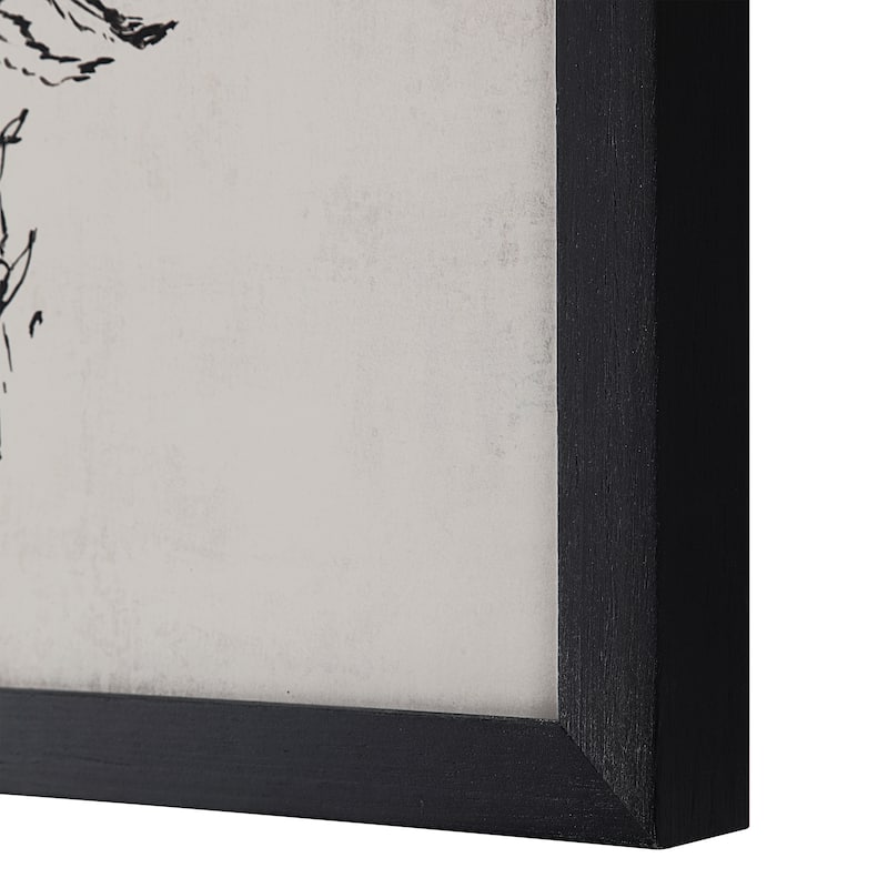 Renwil Basset Framed Canvas Art