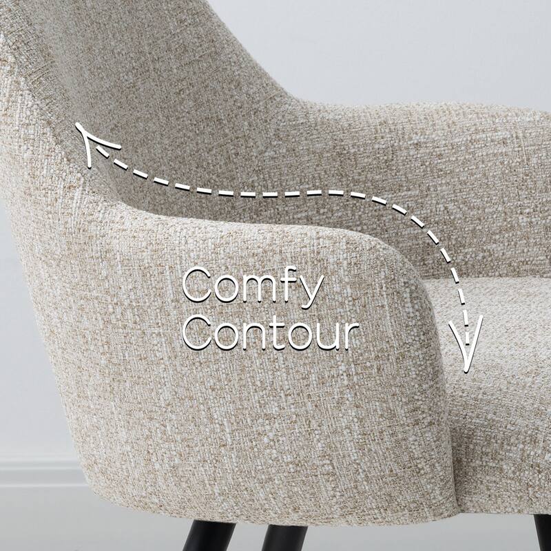 Upholstered Dining Armchair (Set of 2)