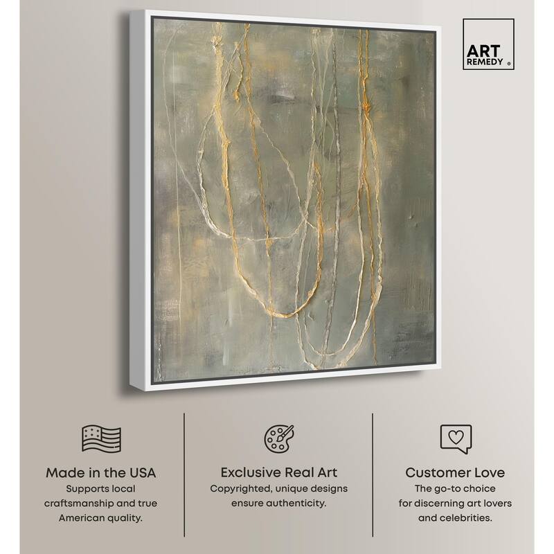 Gossamer Pathways I Canvas by Art Remedy