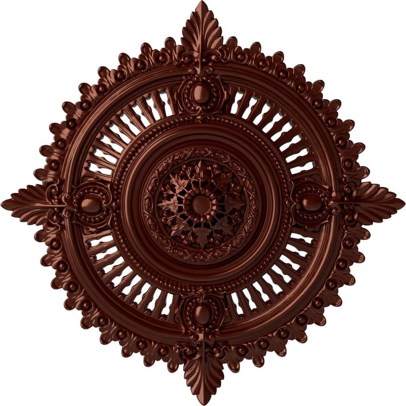 29 1/8"OD x 1 1/4"ID x 4"P Haylynn Ceiling Medallion