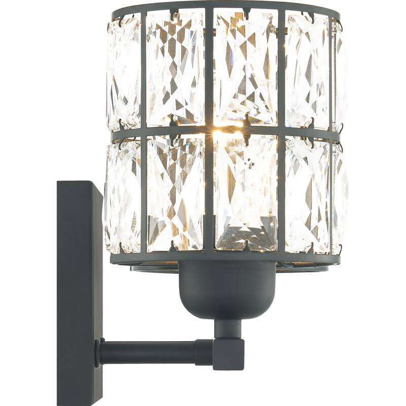 Quoizel Gibson Matte Black 2-light Bath Light