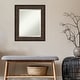 preview thumbnail 20 of 35, Beveled Bathroom Wall Mirror - Ridge Bronze Frame