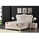 preview thumbnail 1 of 1, Braum Modern Bedroom Set King Size (200*200) (Foundation-Headboard- Mattress-Nightstand)