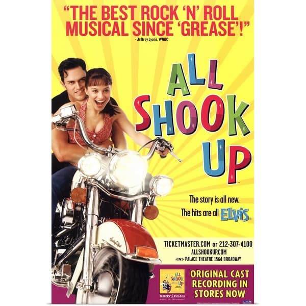 Shop All Shook Up Broadway Poster Print Overstock