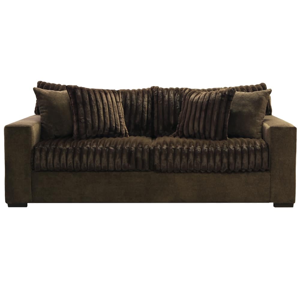 Woodhaven Furniture Studio Cord Sofa