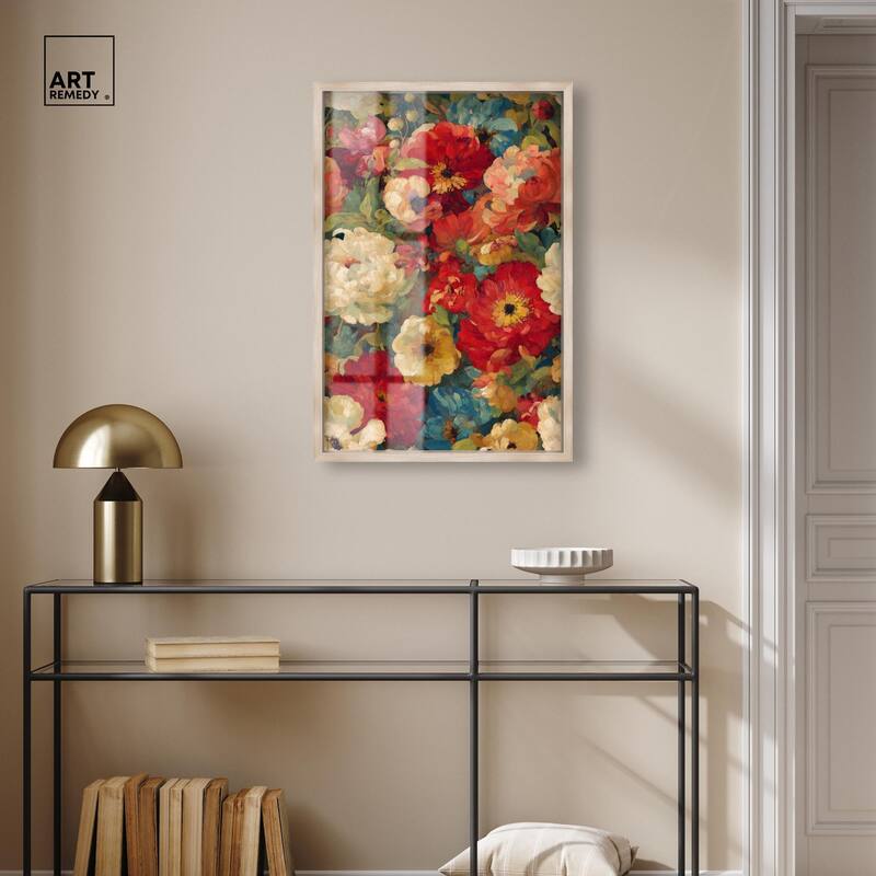 Garden Tapestries II Shadowbox by Art Remedy
