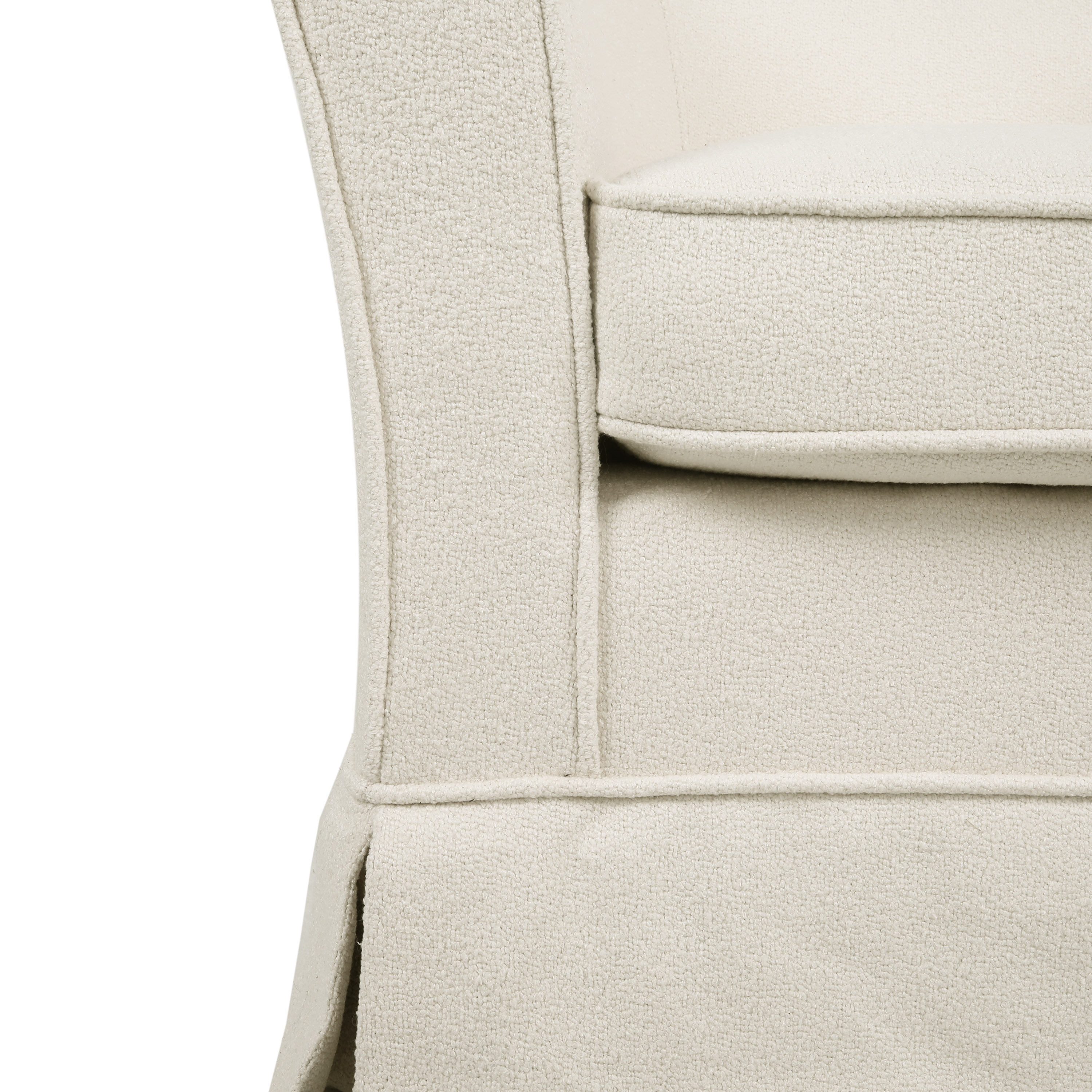 Cecilia Velvet Swivel Club Chair by Christopher Knight Home