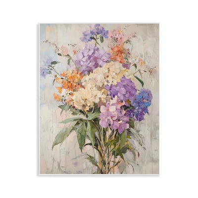Stupell Abstract Hydrangea Clusters Wall Plaque Art Design By Franklyn Gregory