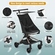 preview thumbnail 17 of 19, Lightweight Baby Stroller, Travel Compact Foldable Toddler Stroller