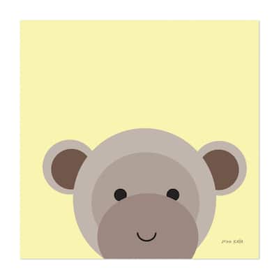 Cuddly Brown Monkey Illustrations Animals Cute Art Print/Poster - Bed ...