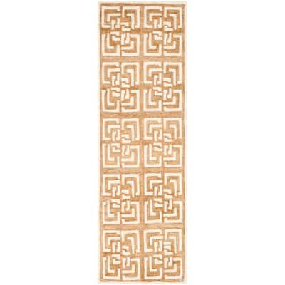 SAFAVIEH Handmade Precious Cielo Modern Polyester Rug