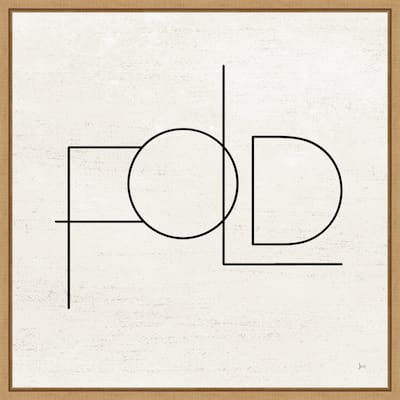 Wash Dry Fold III Laundry by Jess Aiken (16 x 16 in.), Framed Canvas Wall Art Print - Sylvie Maple
