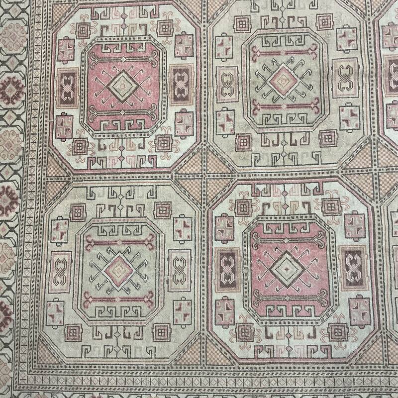 HERAT ORIENTAL Handmade Turkish Oushak Wool Rug - 6'2" x 10'