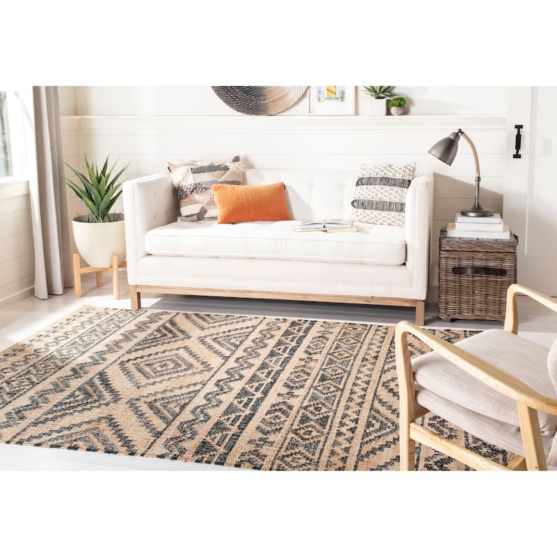 SAFAVIEH Handmade Kilim Kudrete Moroccan Flatweave Jute & Cotton