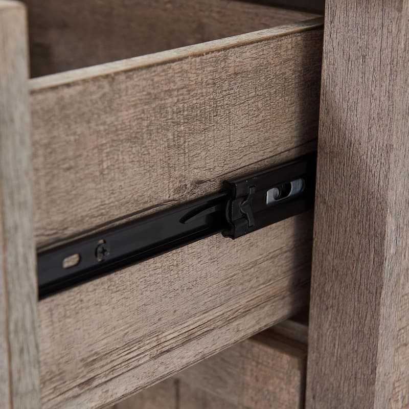 Farmhouse Slim Bathroom Storage Cabinet, 68" Tall Storage Cabinet