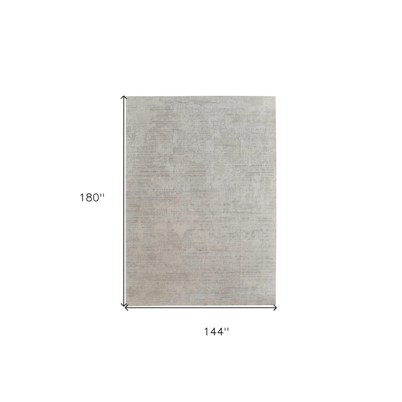 HomeRootsAbstract Casual Rectangle Area Rug - 180' X '144' X '0.39