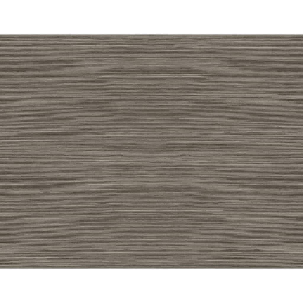 A-Street Prints Moroccan Dark Brown Sisal Texture Wallpaper