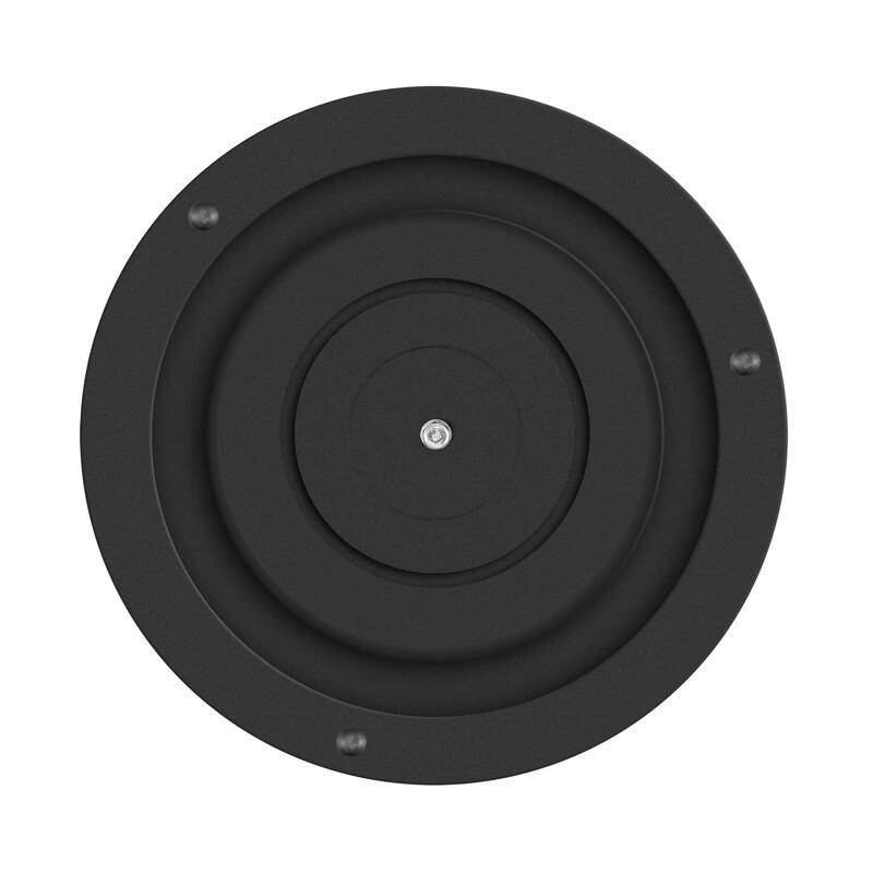 Outdoor 22 lb. Round Black Patio Umbrella Base, Resin and Concrete