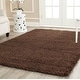 preview thumbnail 6 of 170, SAFAVIEH California Shag Izat 2-inch Thick Area Rug 3' x 5' - Brown