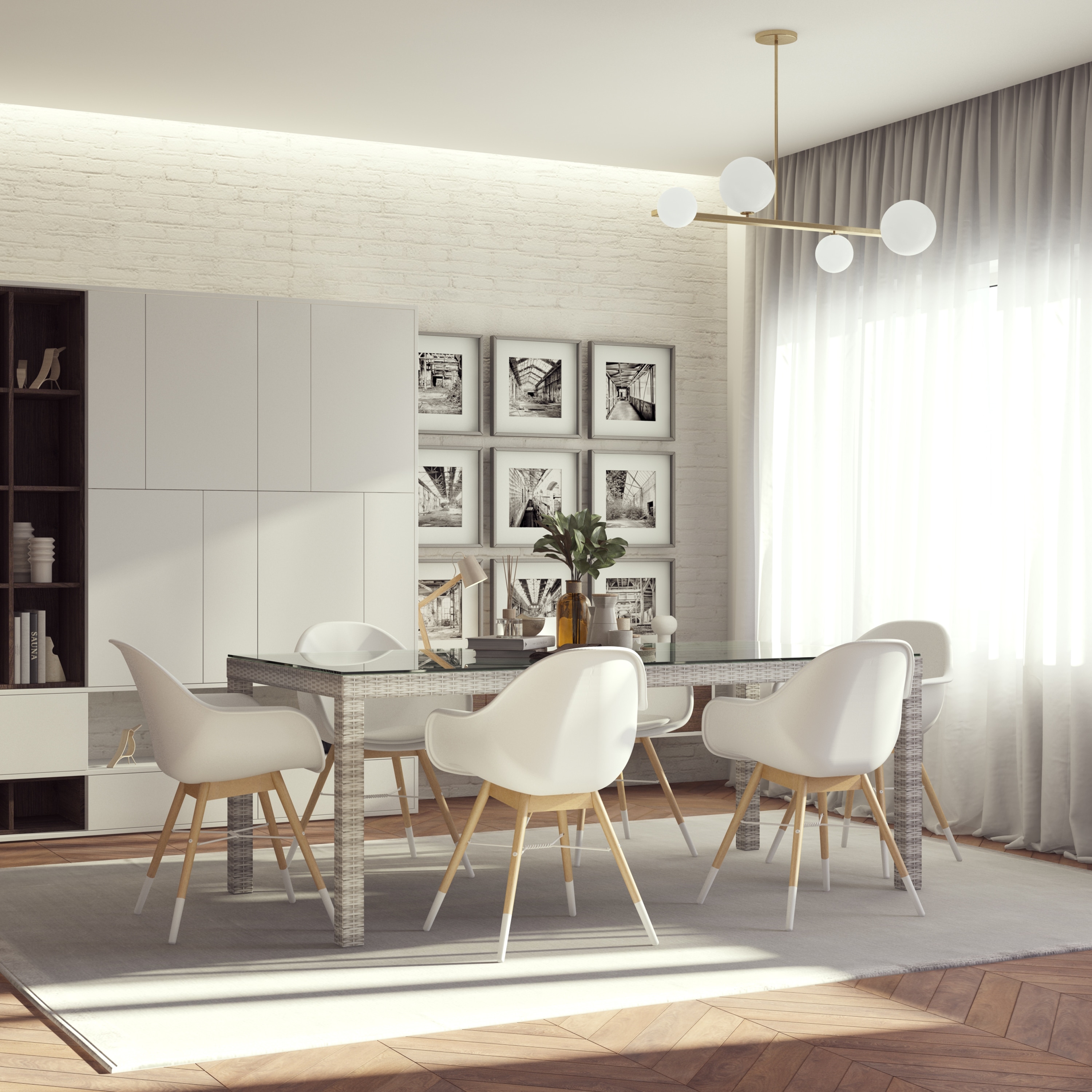 9 piece sales indoor dining set