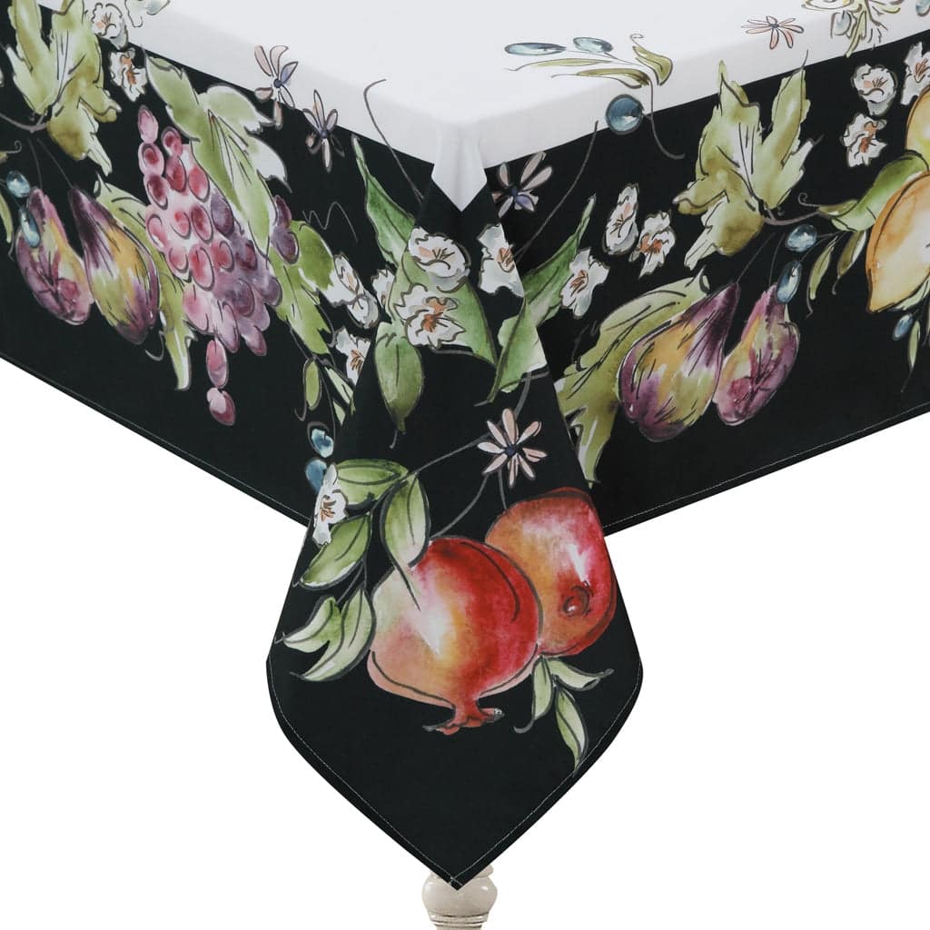Laural Home Tuscan Fruit Sketch Tablecloth