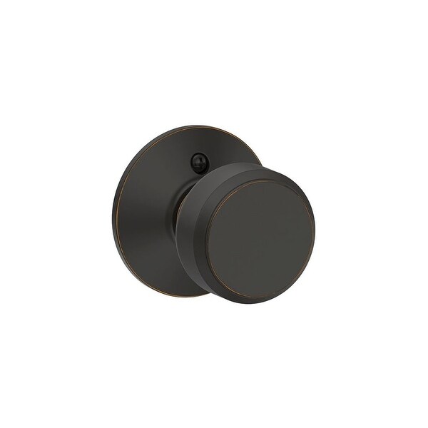 Schlage F170-BWE Bowery Non-Turning One-Sided Dummy Door Knob