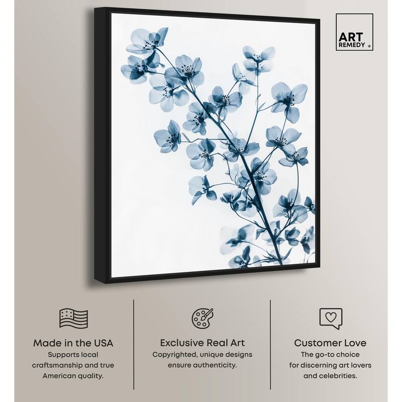 Translucent Petals II Canvas by Art Remedy