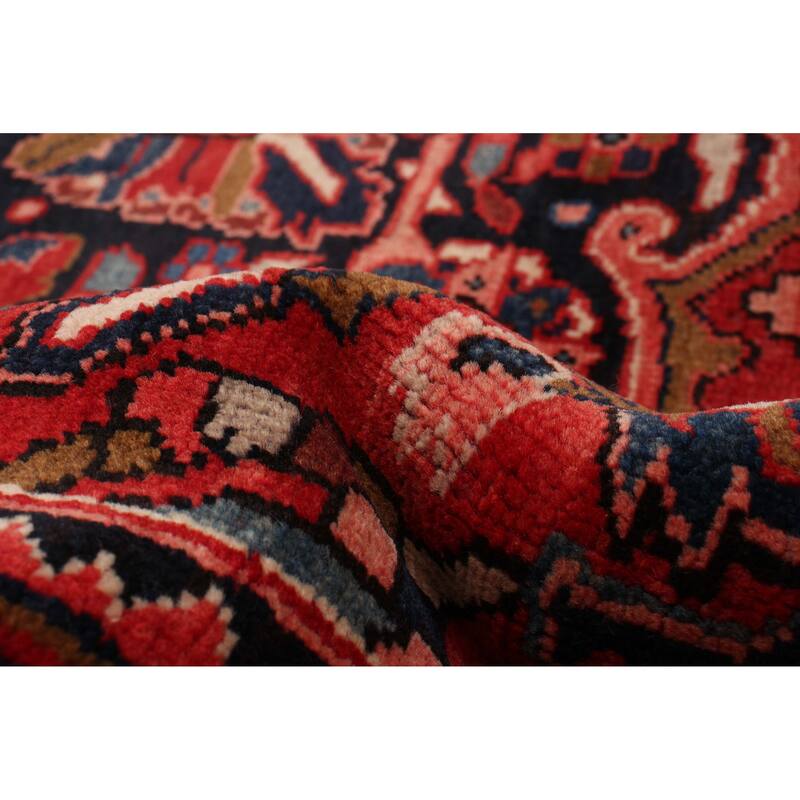 ECARPETGALLERY Hand-knotted Sarabi Red Wool Rug - 9'9 x 13'2