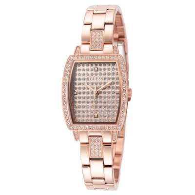 Guess Women's Brilliant 25mm Quartz Watch GW0611L3 - Gold-Tone - One Size