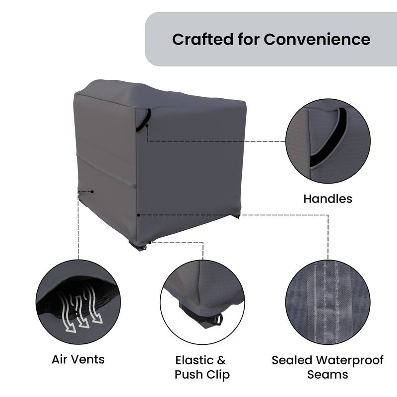 Forever Patio 2-Piece Chair Cover - 32 x 29 x 27