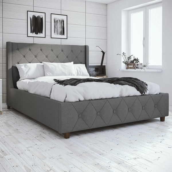 slide 2 of 23, CosmoLiving by Cosmopolitan Mercer Upholstered Bed