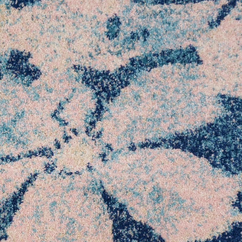 Nourison Tranquil Contemporary Abstract Floral Area Rug
