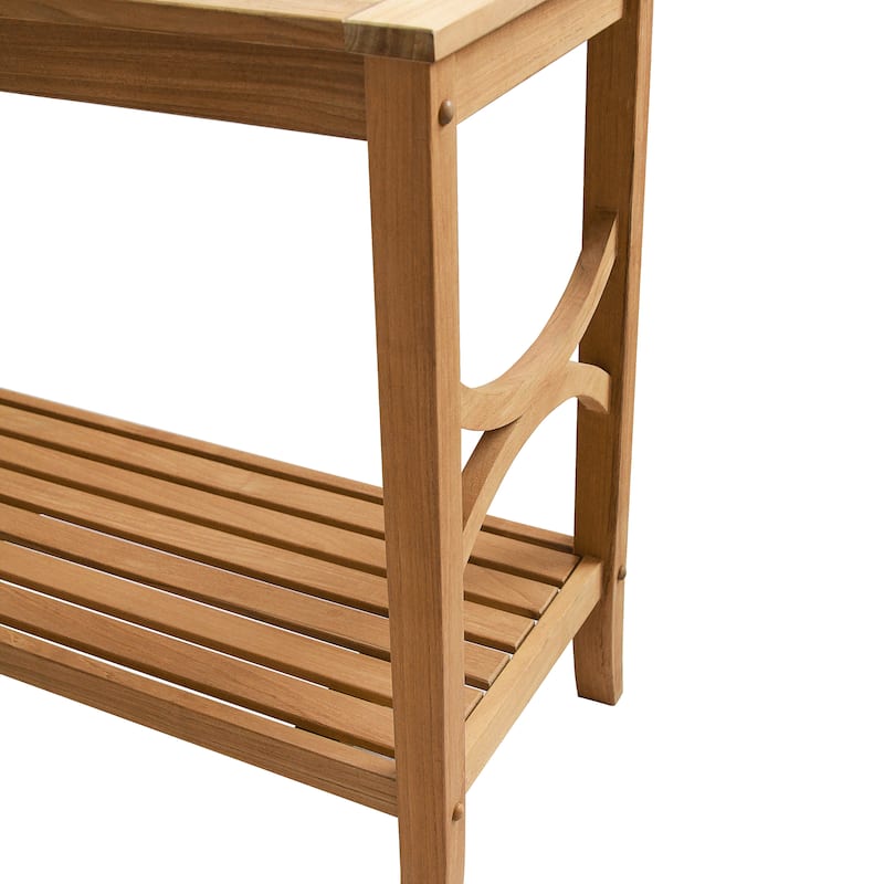 Cambridge Casual Lowell Teak Outdoor Console Table