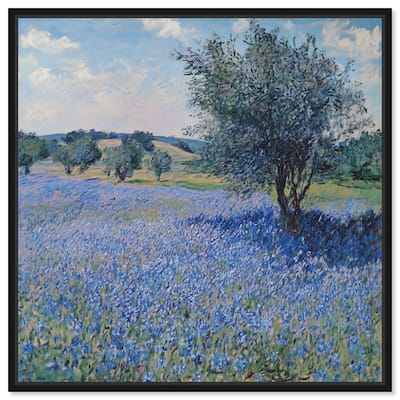 Bluebonnet Meadow II Canvas by Art Remedy