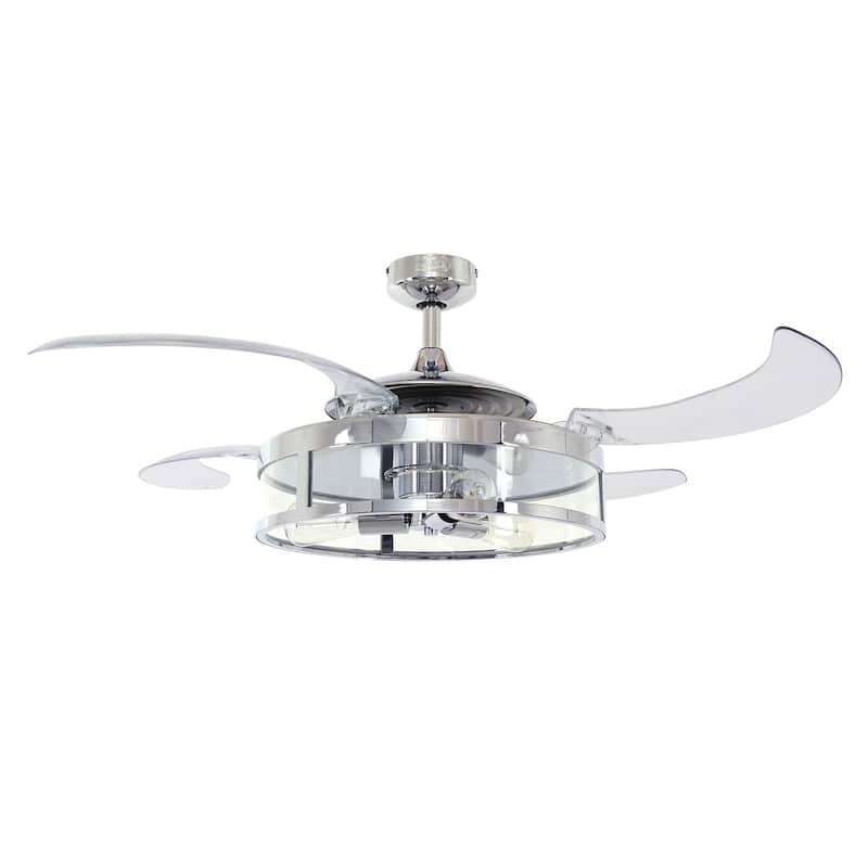 Fanaway Classic Retractable 4-blade 48-inch 3-light AC Ceiling Fan
