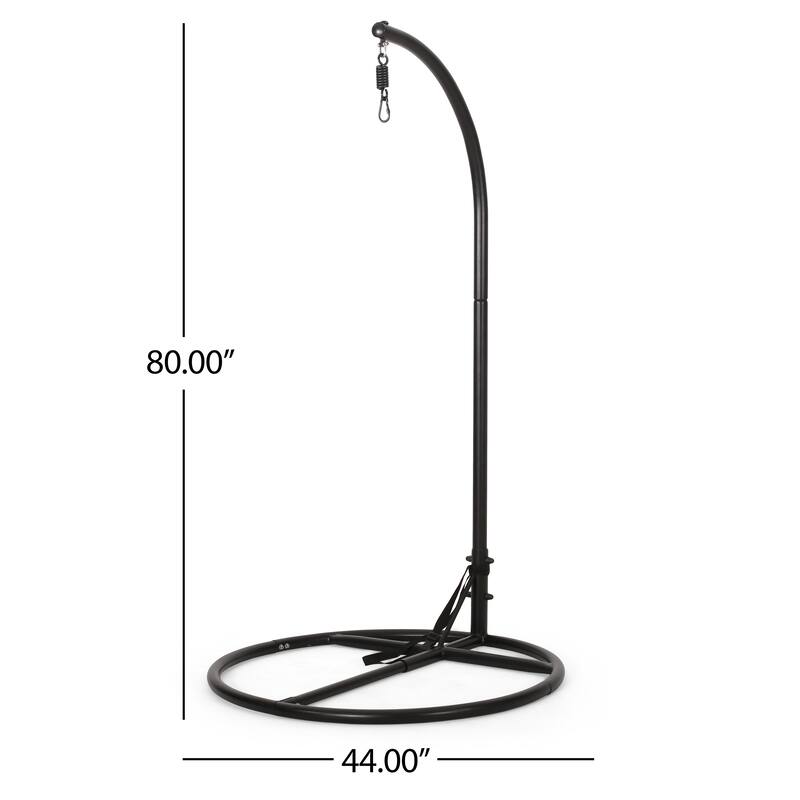 Christopher Knight Home Briggs Indoor/Outdoor Hanging Chair Stand Only