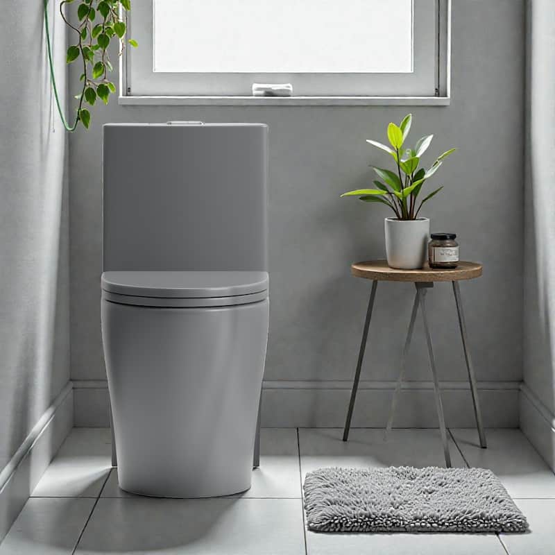 One Piece Elongated Toilet Tornado Flush. ADA Comfort Height 16.25 Inch. Dual Flush 1.1 1.6 GPF. MAP 1000g