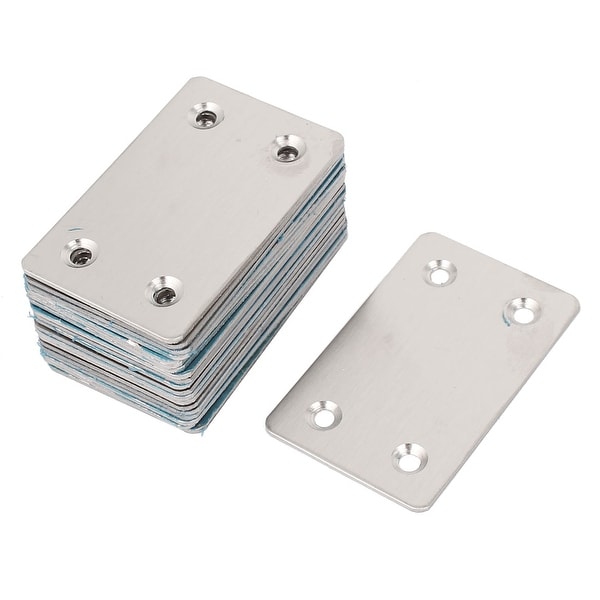 Details about   VintageBee 24pcs 3 Inches Metal Flat Straight Brace Brackets Mending Repair Home 