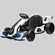preview thumbnail 3 of 1, 24V Drifting Go Kart for Kids, Adjustable Seat, 7.5 MPH, Music, Horn, Lights, Outdoor Ride-on Toy for Ages 6-12 White
