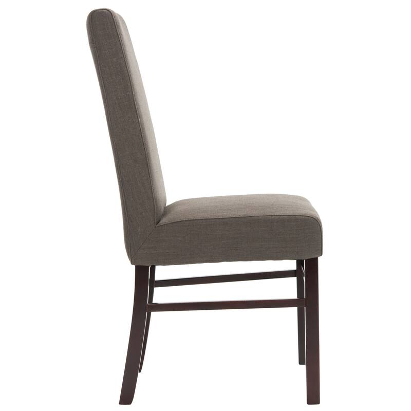 SAFAVIEH Kandi Parsons Stripe Linen Dining Chairs (Pack Of 2) - 18.5" x 23.8" x 39.4" - 19"W x 24"D x 39"H