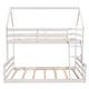 preview thumbnail 19 of 18, Modern Twin Over Full Separate House Bunk Bed With Built-in Ladder,Sturdy Pine Wood Frame