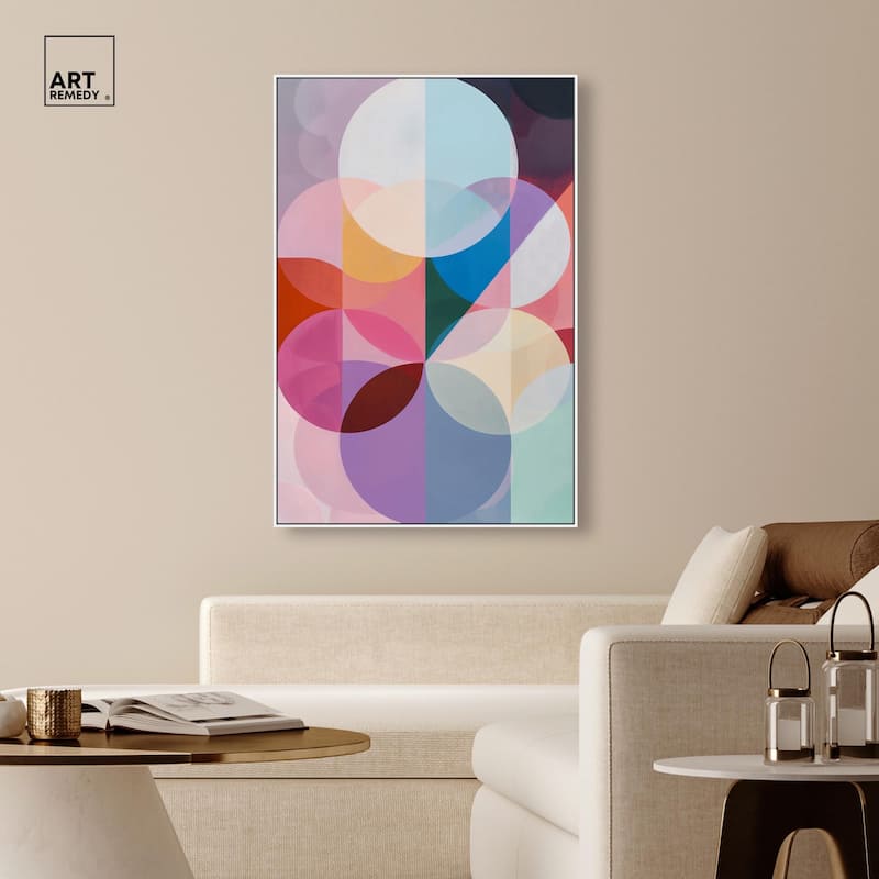 Oneiric Circles III Canvas by Art Remedy