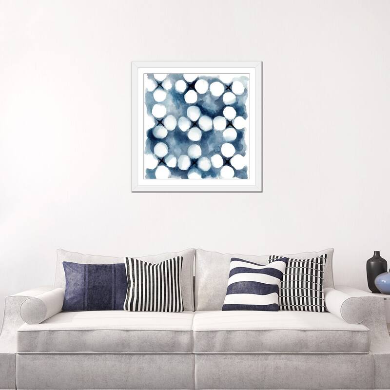 iCanvas "Indigo Study VI" by Chariklia Zarris
