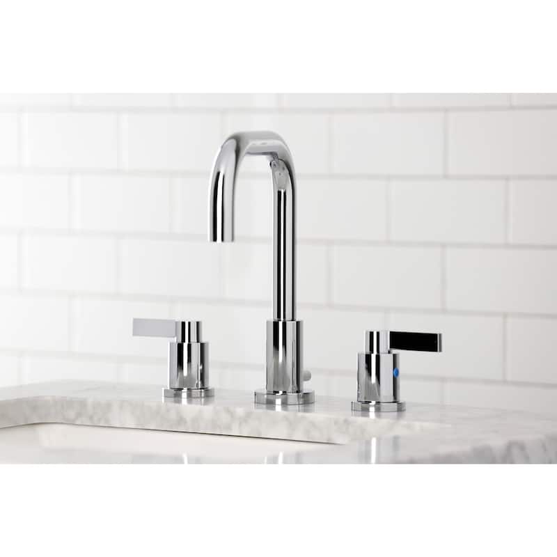 Kingston Brass NuvoFusion 8 in. Widespread Bathroom Faucet