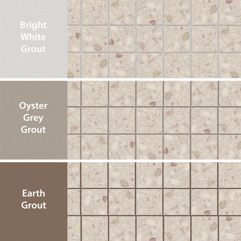 Merola Tile Riviera Taco Beige 1-5/8" x 1-5/8" Porcelain Floor and Wall Tile - Case (25 Tiles)