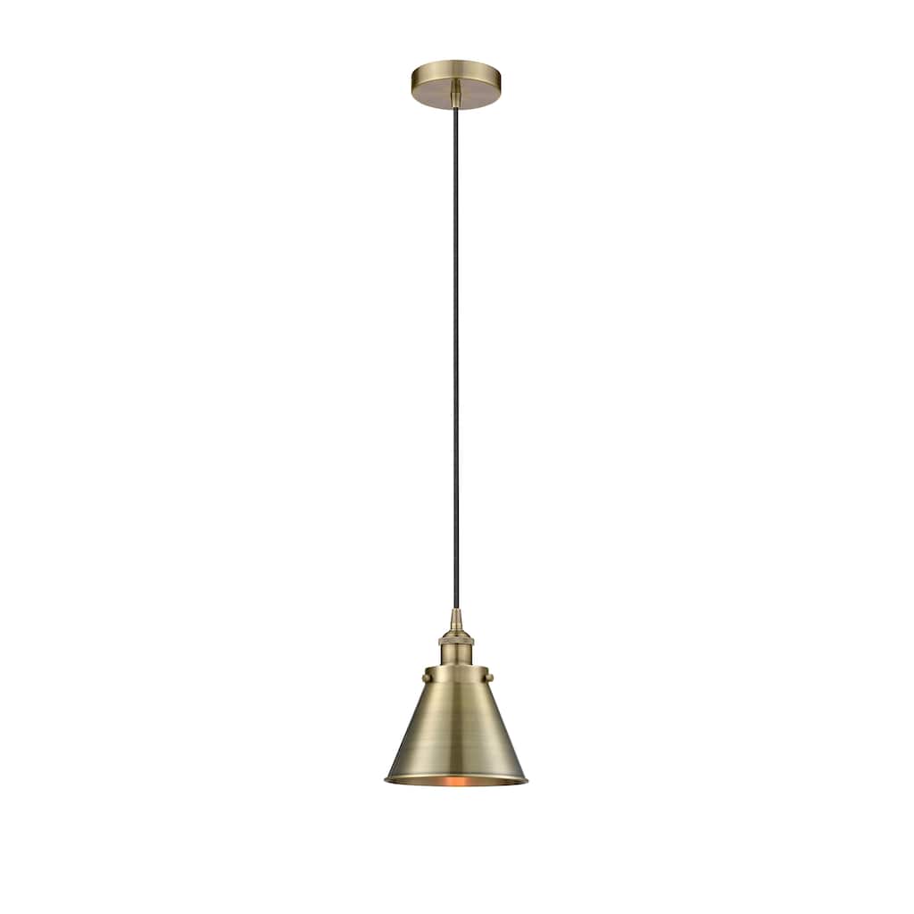 Innovations Lighting Appalachian - 1 Light 8" Cord Hung Mini Pendant