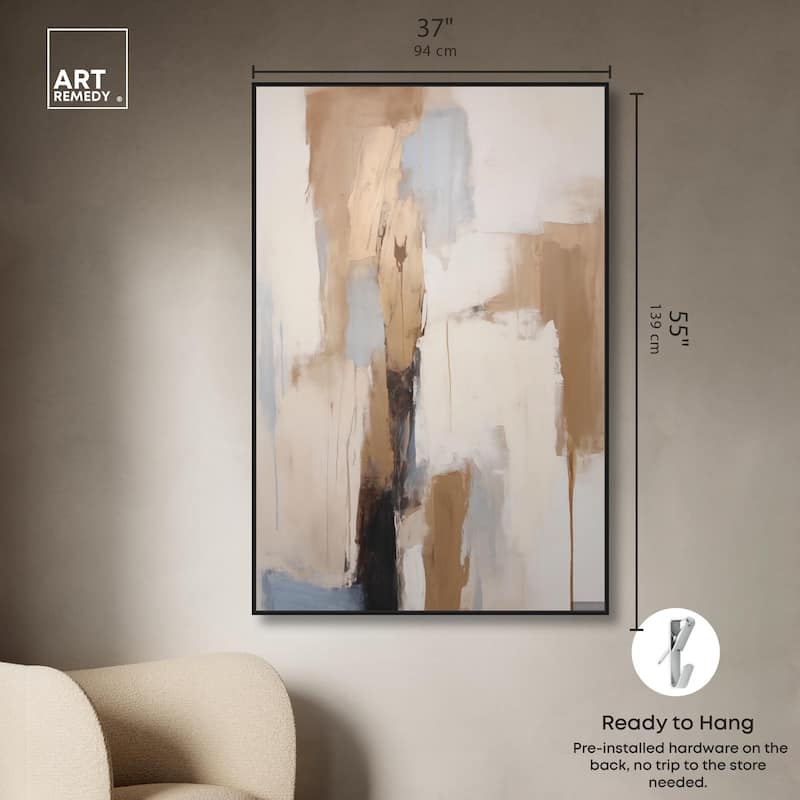 Sandstone Stillness I Canvas by Art Remedy