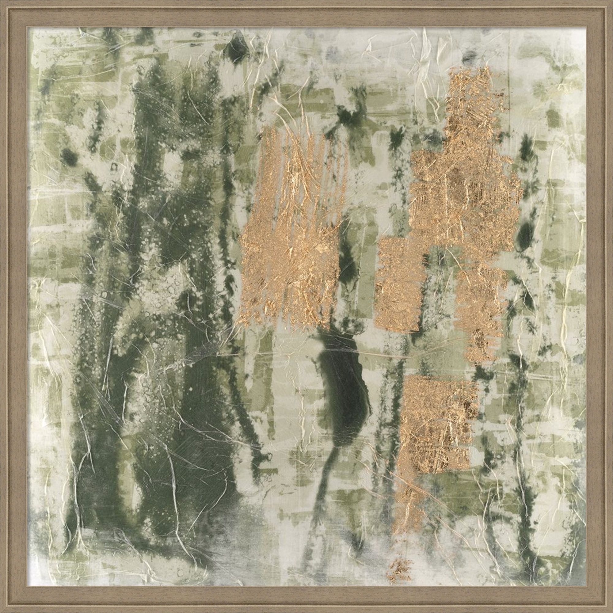 Grange I by June Erica Vess Framed Mounted Canvas Wall Art Print