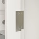 preview thumbnail 4 of 9, Sideboard Buffet Server Storage Cabinet Drawers Cabinets Glass Doors