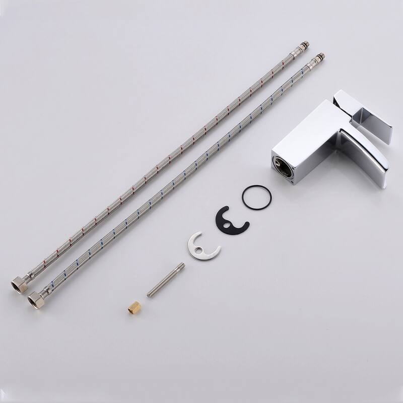 Topcraft 5.9in Single Handle Single Hole Bathroom Faucet Bathroom Vessel Faucet